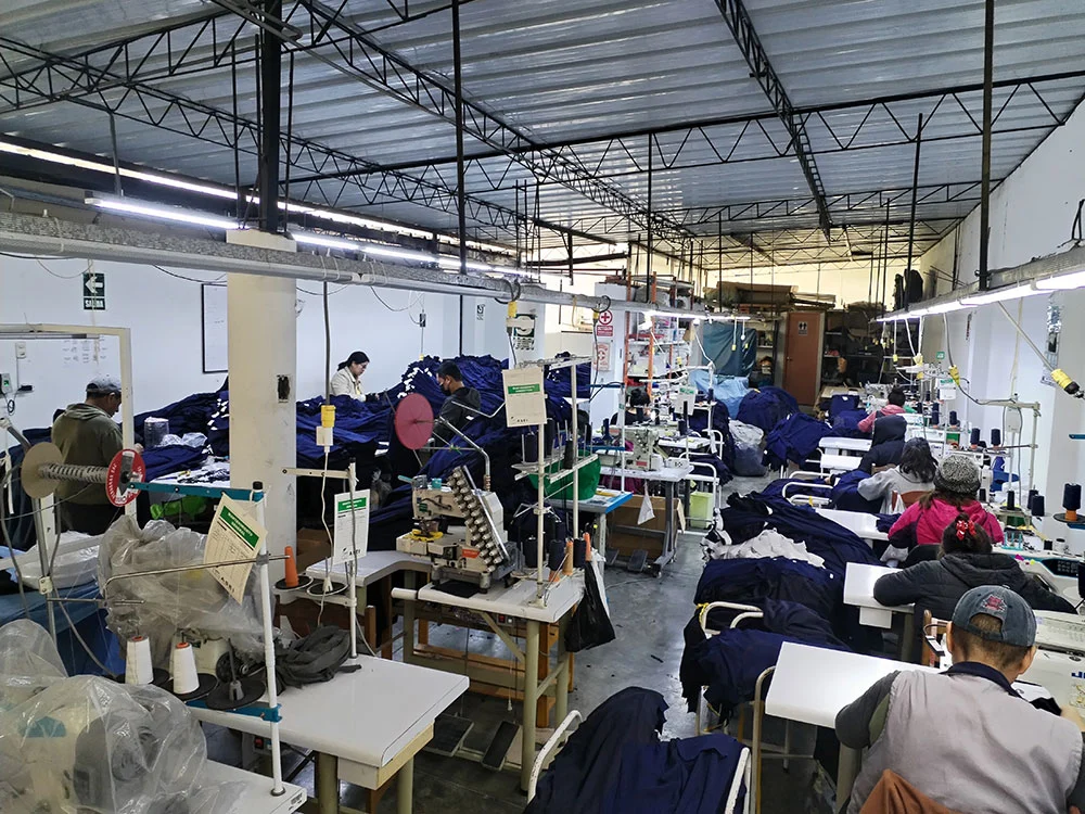 Planta de confección y corte textil de EMISA en Lima Norte